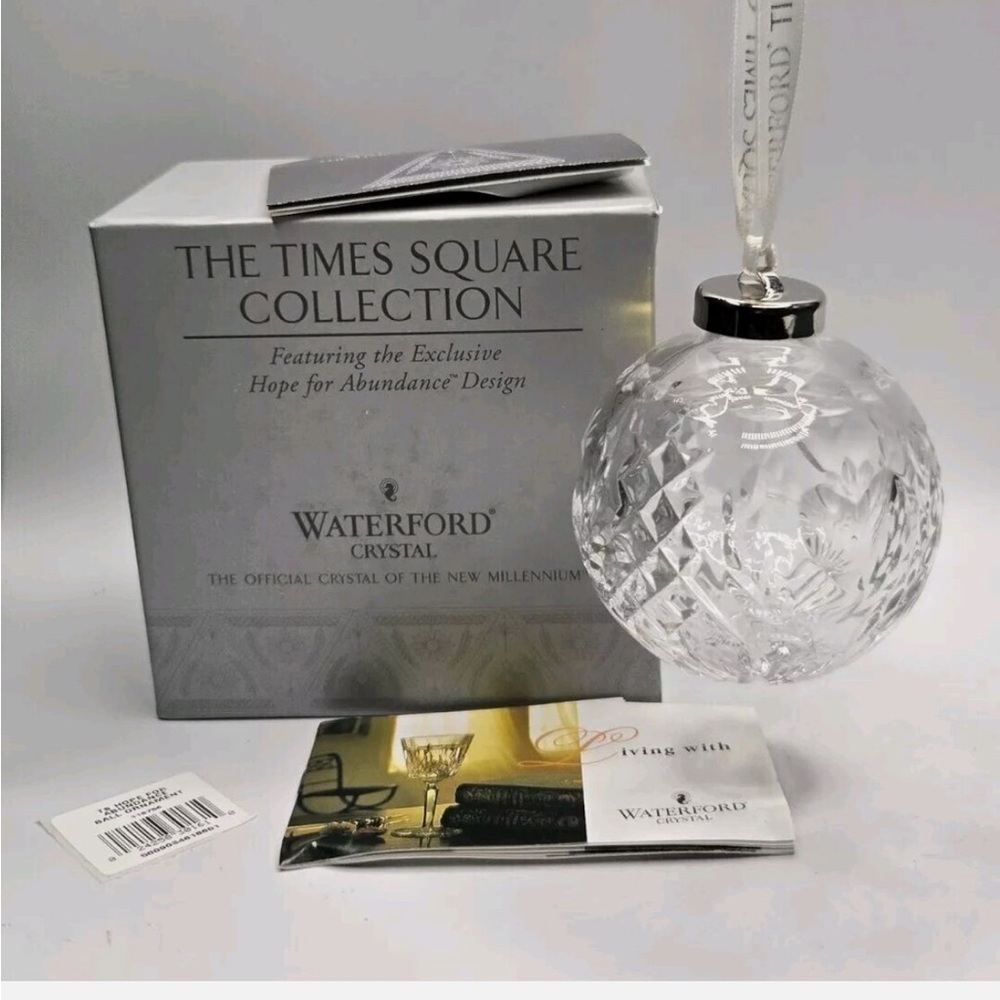 Waterford Times Square 2001 Ornament